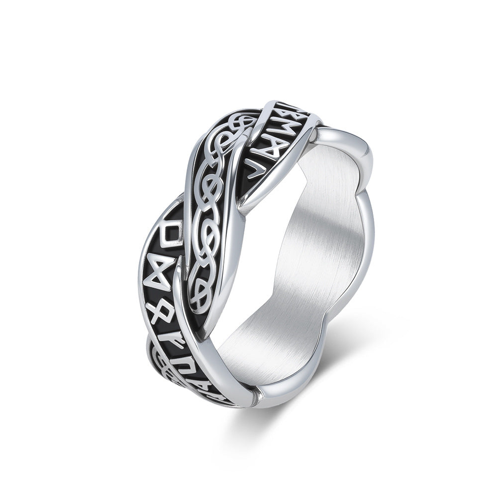 Anello nodo vichingo eterno