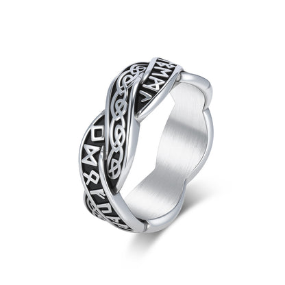 Anello nodo vichingo eterno