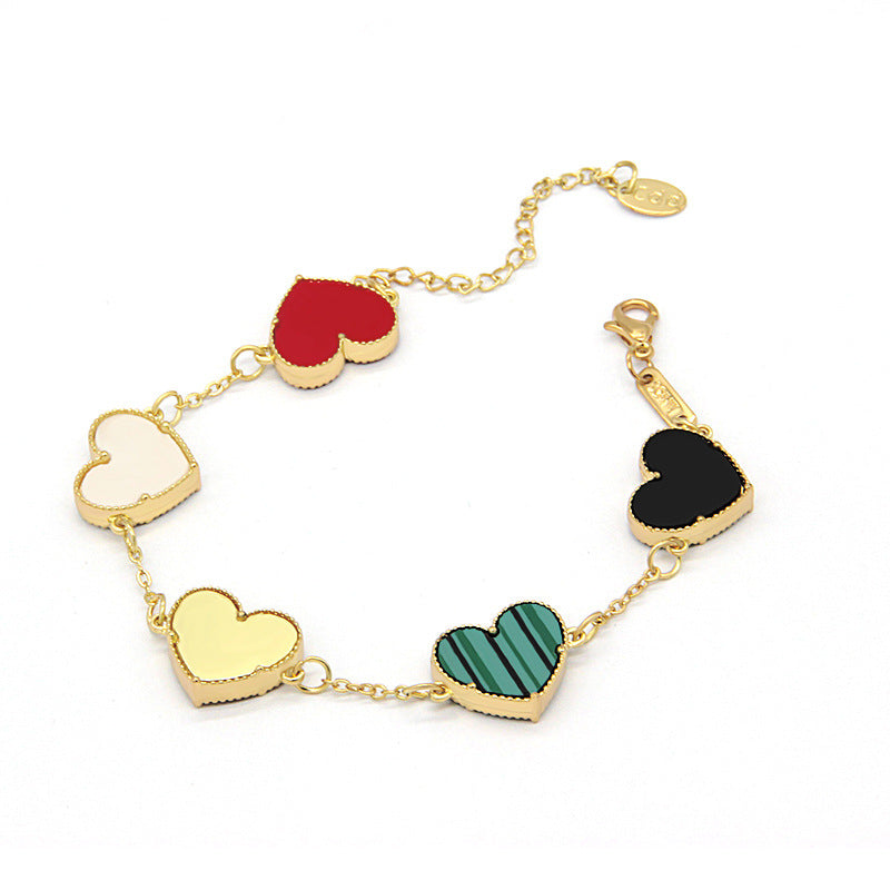Bracciale farfalla e cuore