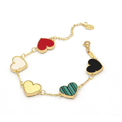 Bracciale farfalla e cuore