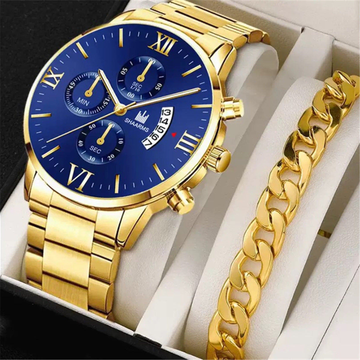 Orologio uomo acciaio business