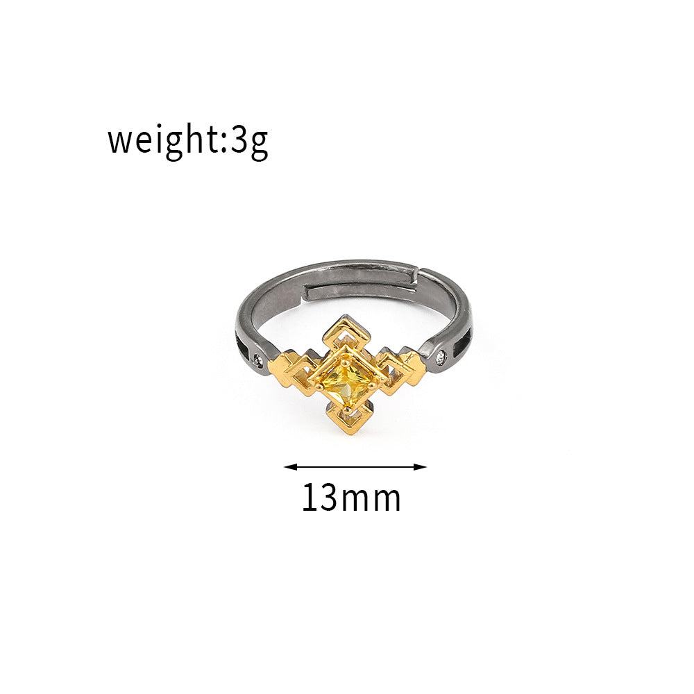 Anello vintage geometrico ricordo