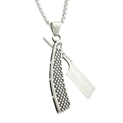 Collana ciondolo punk