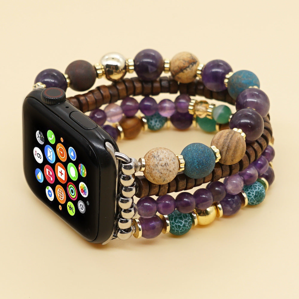 Bracciale ametista oro