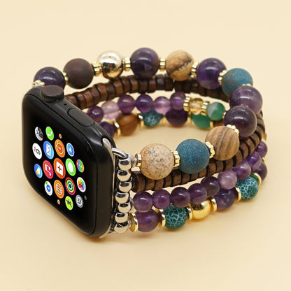 Bracciale ametista oro