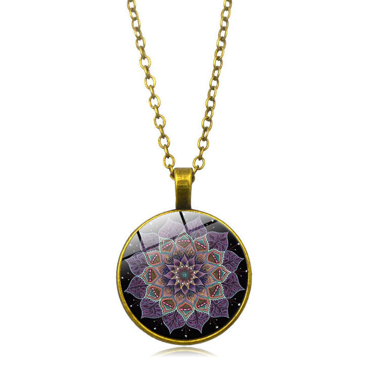 Collana Mandala Pietra