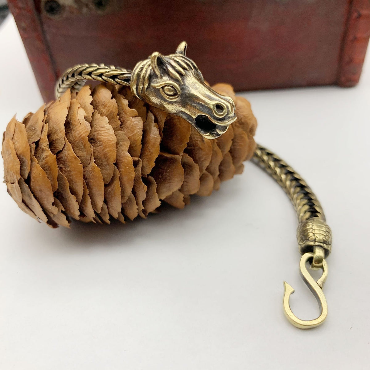Bracciale catena cavallo