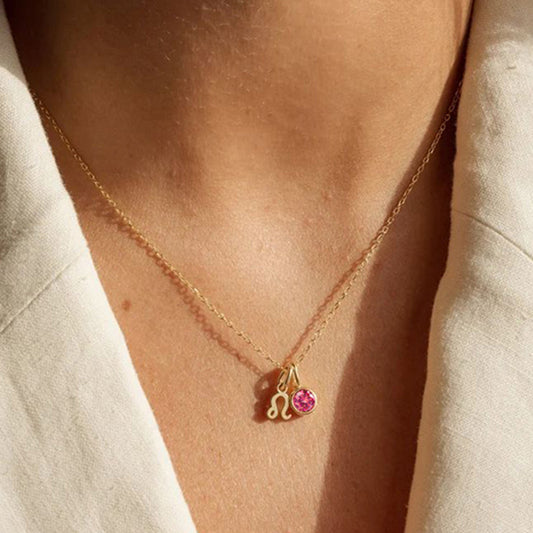 Collana zodiaco zircone