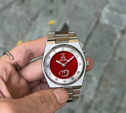 Orologio uomo retrò caratteri cinesi