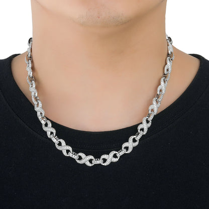 Collana catena cubana lunghezza clavicola