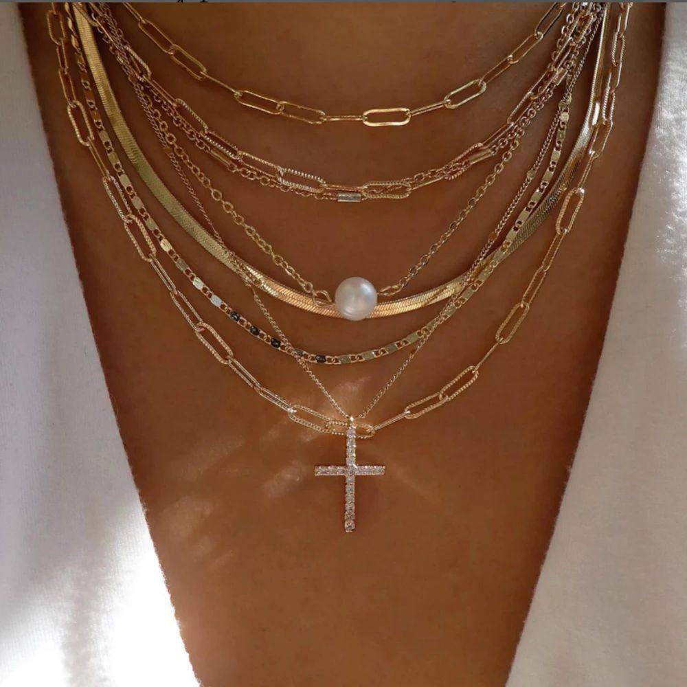 Collana oro vintage donna