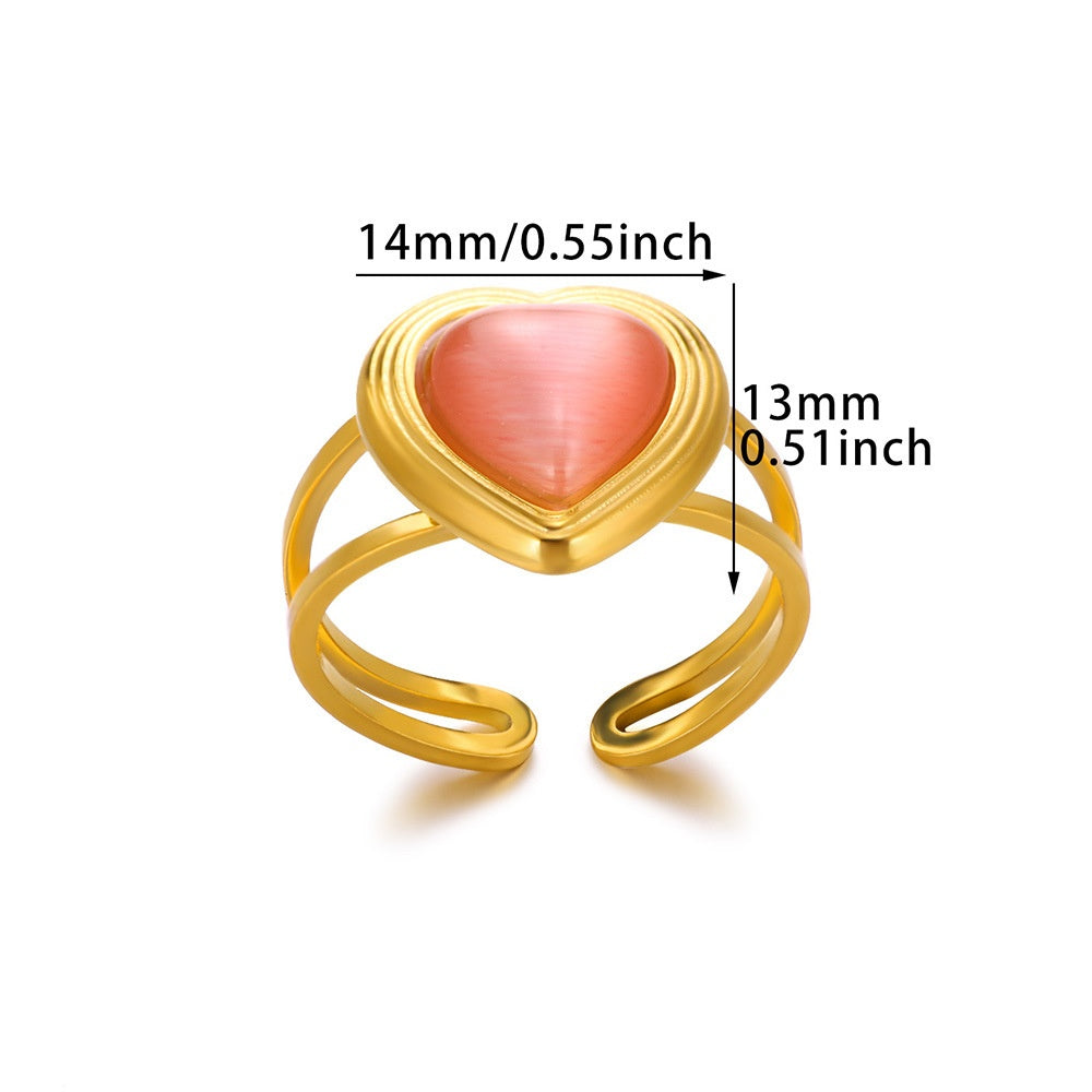 Anello Cuore Retrò