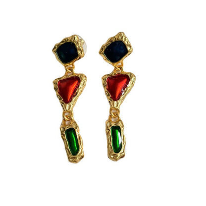 Orecchini vintage irregolari