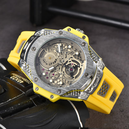 Orologio uomo quarzo con cinturino in tela