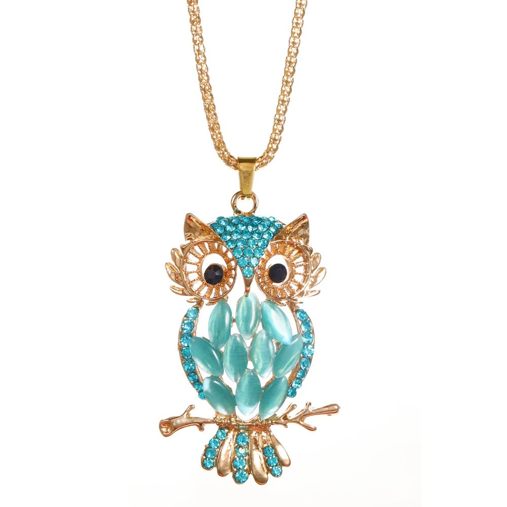 Collana gufo da donna