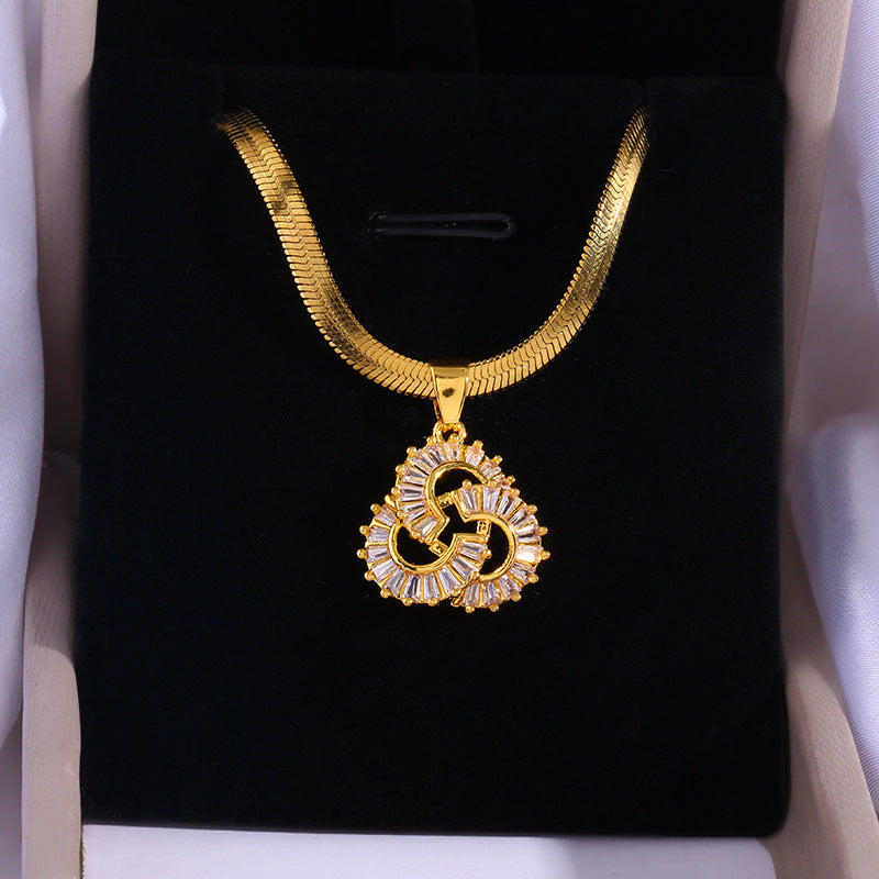 Collana Foglia di Gingko