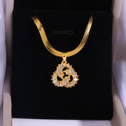 Collana Foglia di Gingko