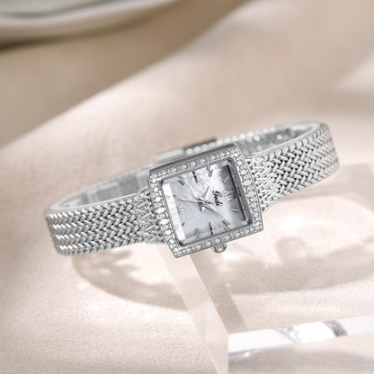 Orologio quadrato Fritillaria