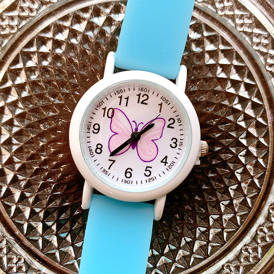 Orologio farfalla cartoon