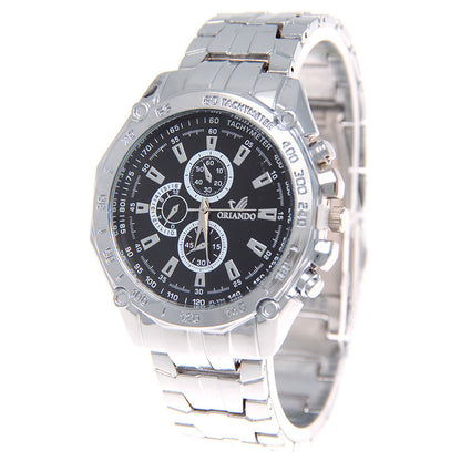 Orologio uomo acciaio