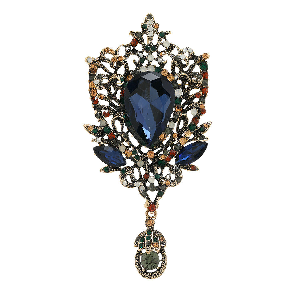 Spilla strass goccia
