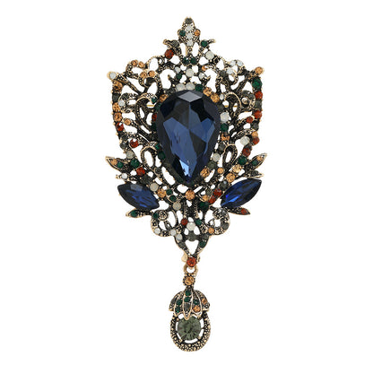 Spilla strass goccia