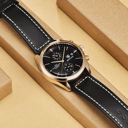 Orologio da uomo multifunzione impermeabile al quarzo