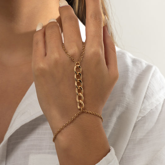 Bracciale da dito geometrico