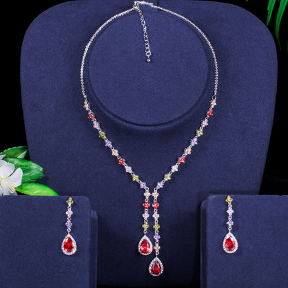 Parure collana e orecchini