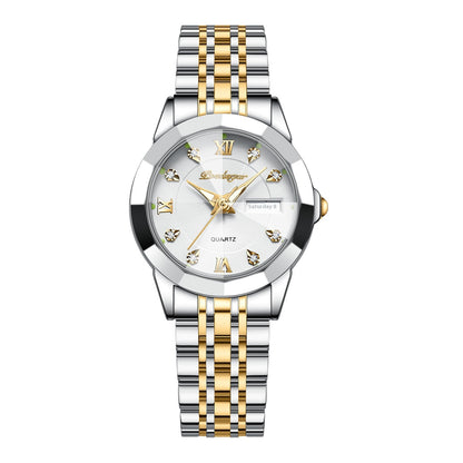 Orologio donna calendario doppio luminoso