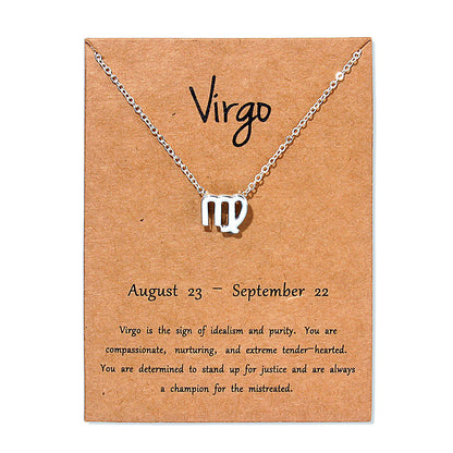 Collana segno zodiacale da donna
