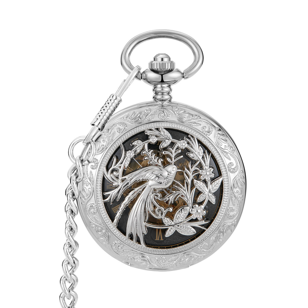 Orologio taschino stile romano