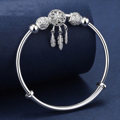 Bracciale perla vintage regolabile