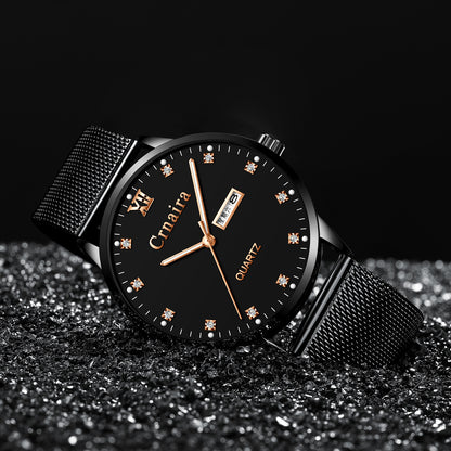 Orologio uomo multifunzione impermeabile luminescente
