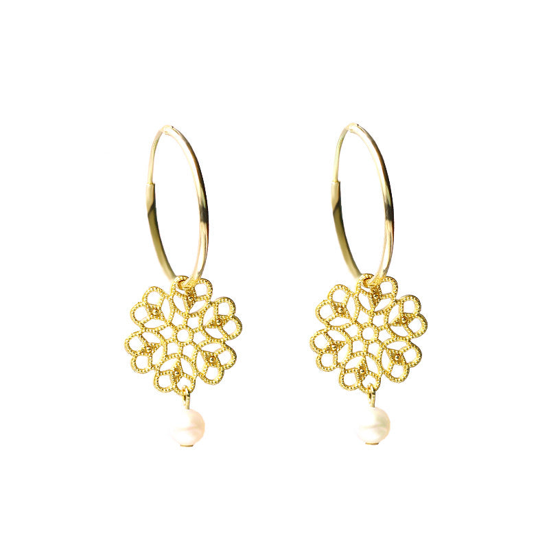 Orecchini barocchi con perle