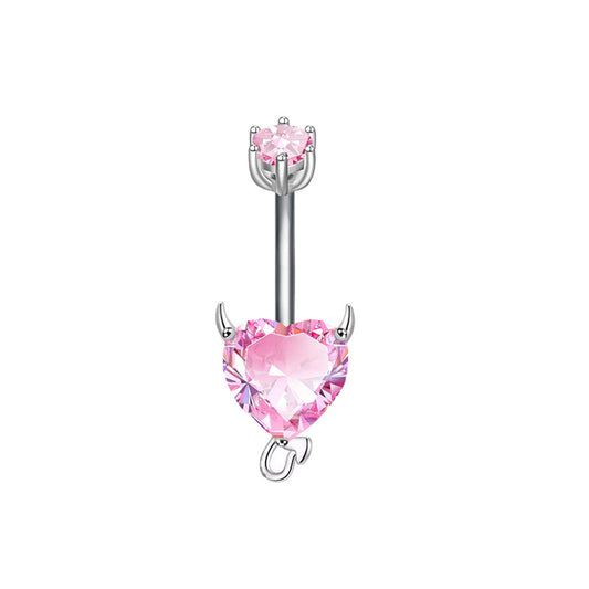 Piercing Ombelico Farfalla zircone