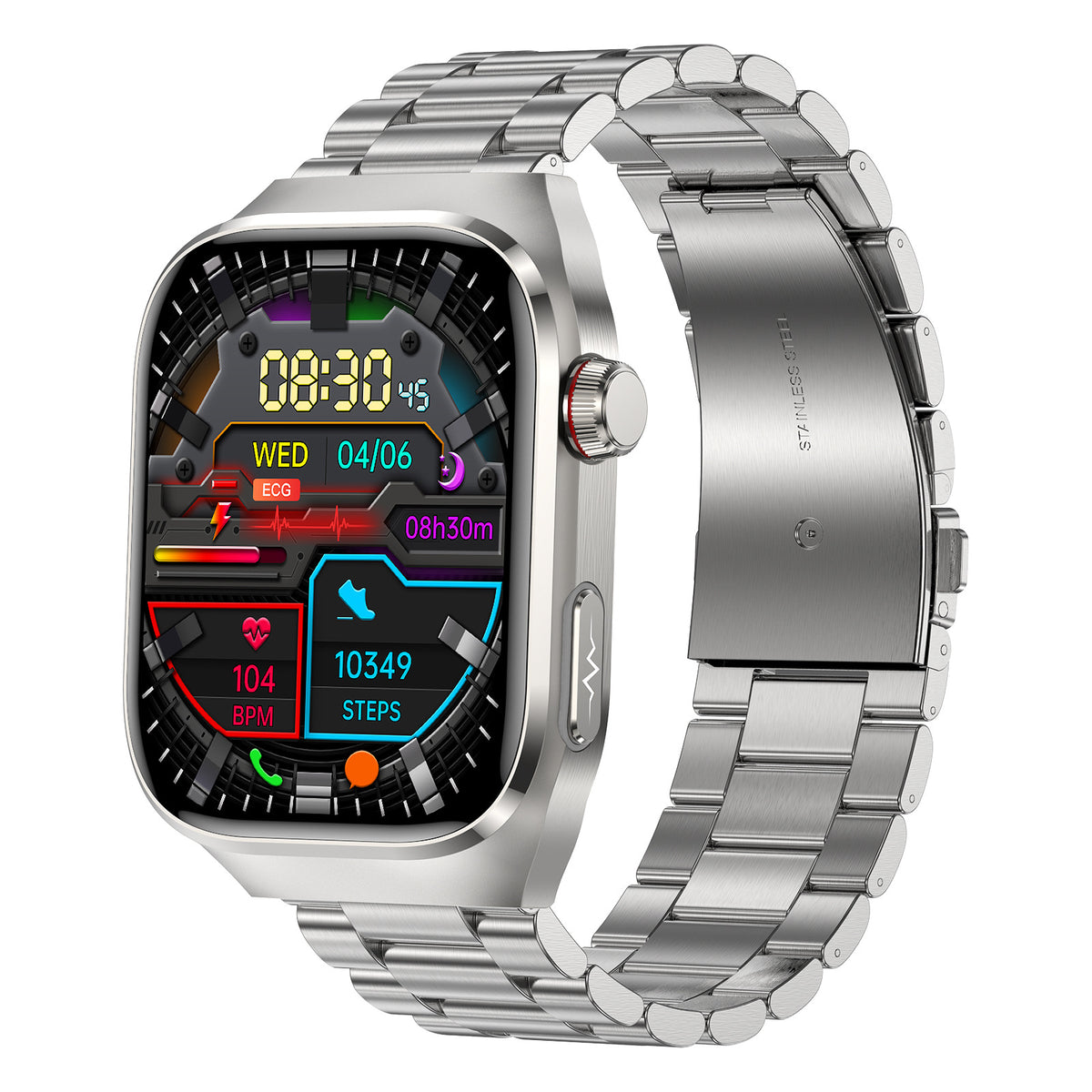 Smartwatch con monitoraggio salute e glucosio