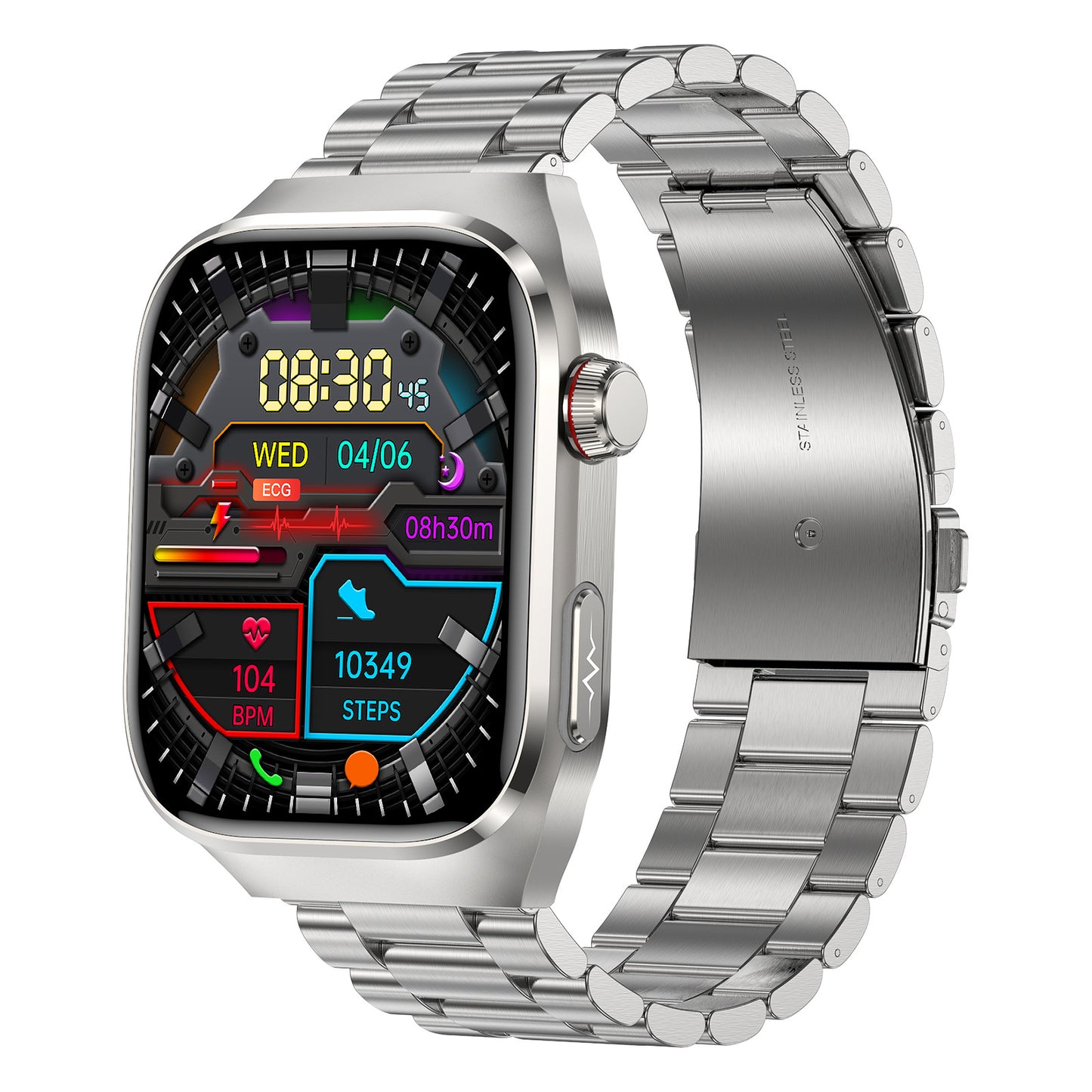 Smartwatch con monitoraggio salute e glucosio