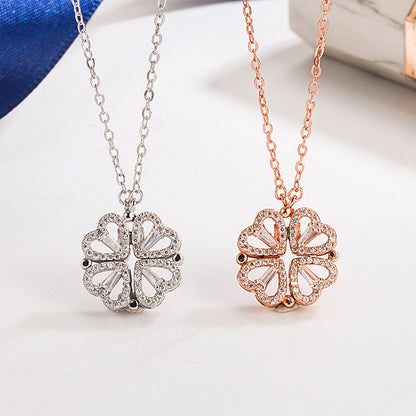 Collana cuore magnetica da donna