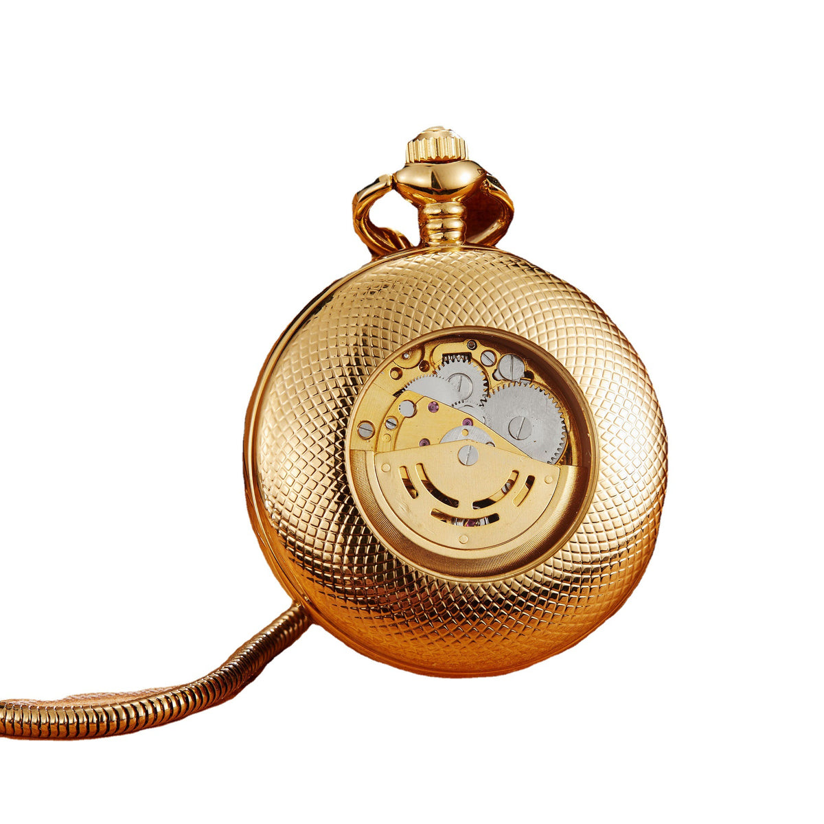 Orologio da tasca, coperchio inciso