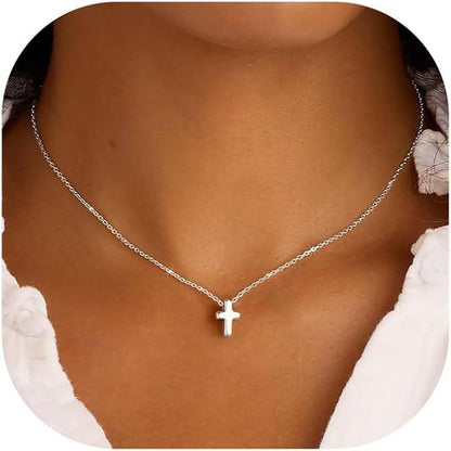 Collana croce da donna