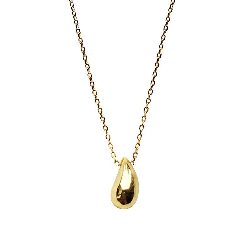 Collana titanio goccia