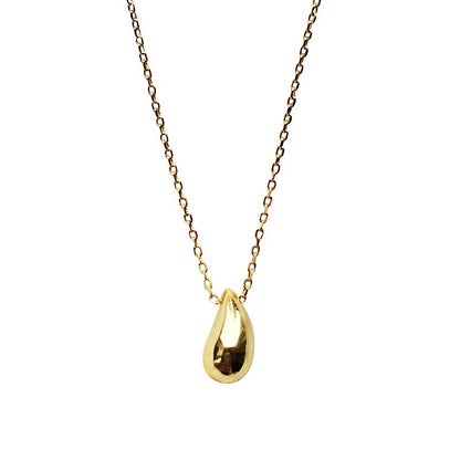 Collana titanio goccia