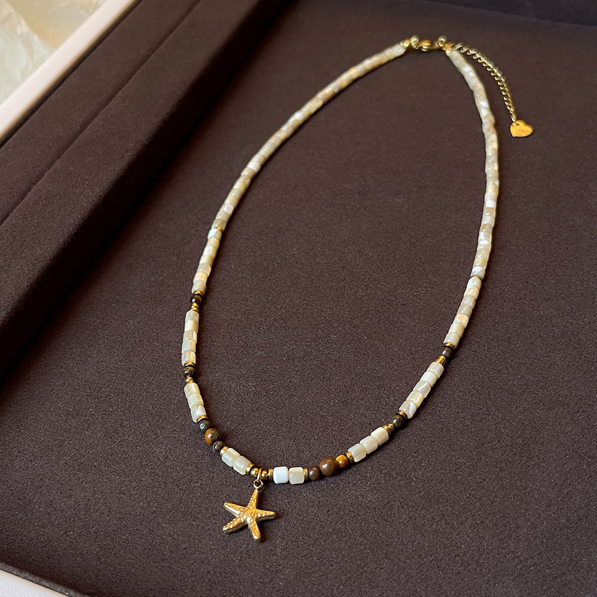 Collana Stella Marina titanio