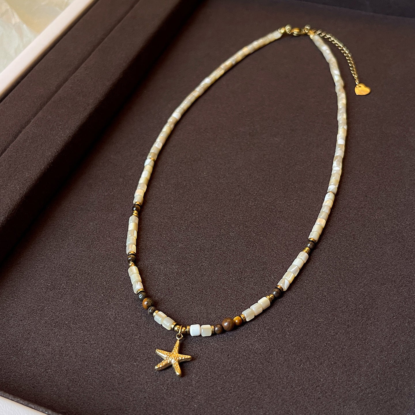 Collana Stella Marina titanio