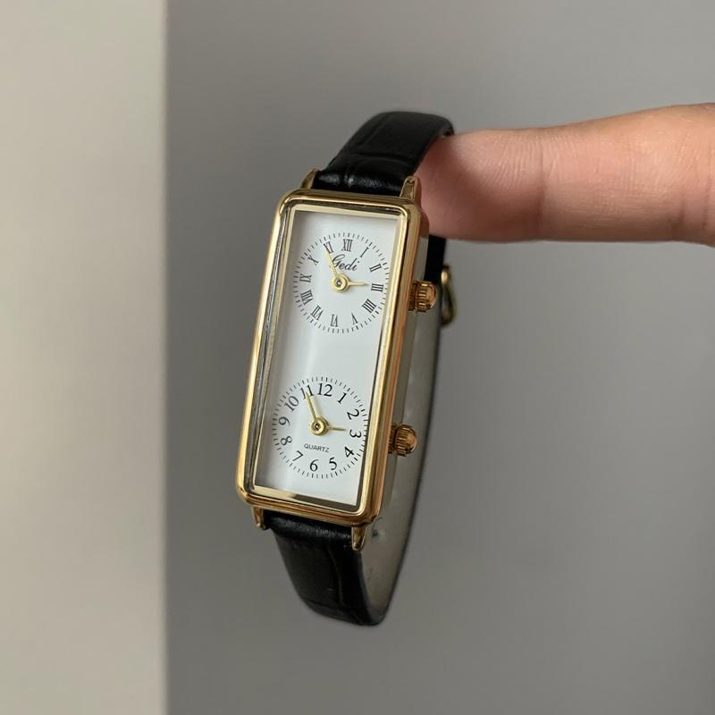 Orologio rettangolare elegante