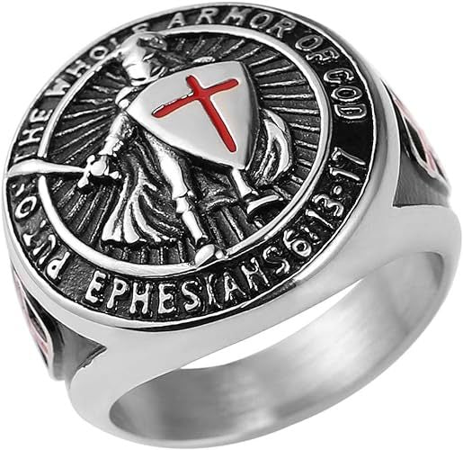 Anello croce templare