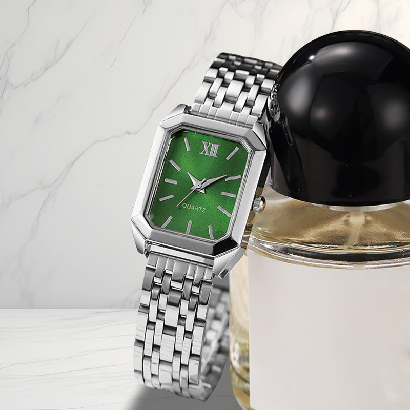 Orologio quadrato al quarzo da donna