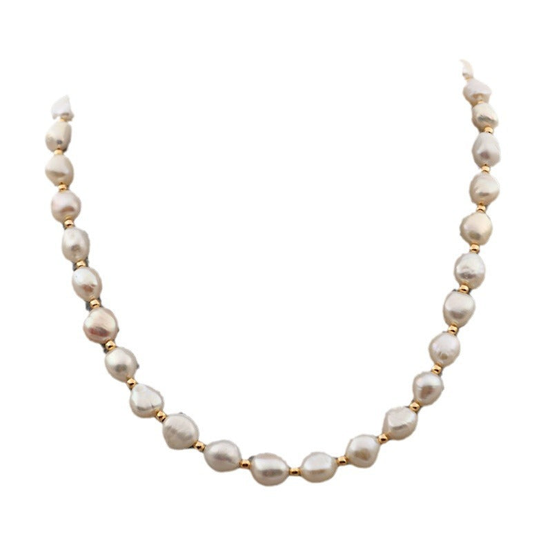 Parure perle barocche acqua dolce