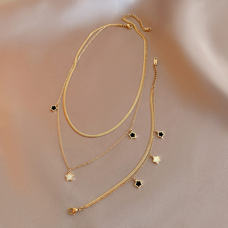 Collana Pentagramma Oro